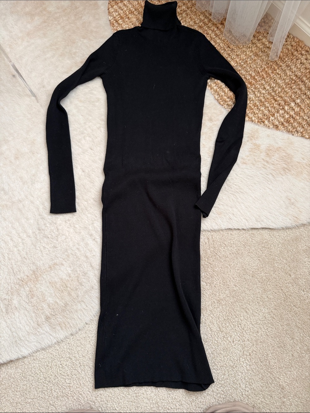 Express turtleneck sweater dress - knee length